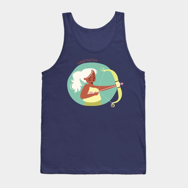 Sagittarius Tank Top by gnomeapple